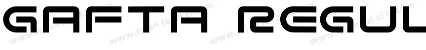 Gafta Regular字体转换